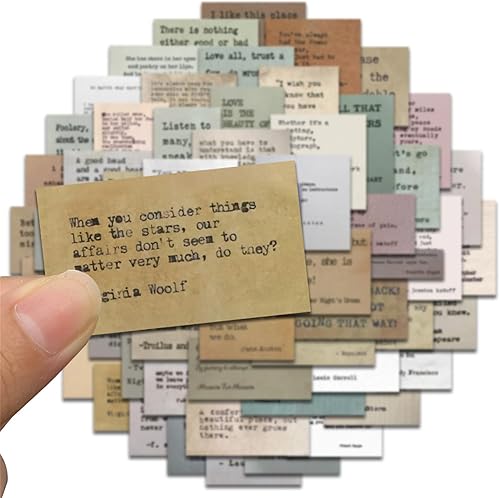Miniatura 6 de 60 calcomanías para álbumes de recortes para diario, citas inspiradoras, calcomanías motivacionales para adultos, profesores, vinilo Kechup,