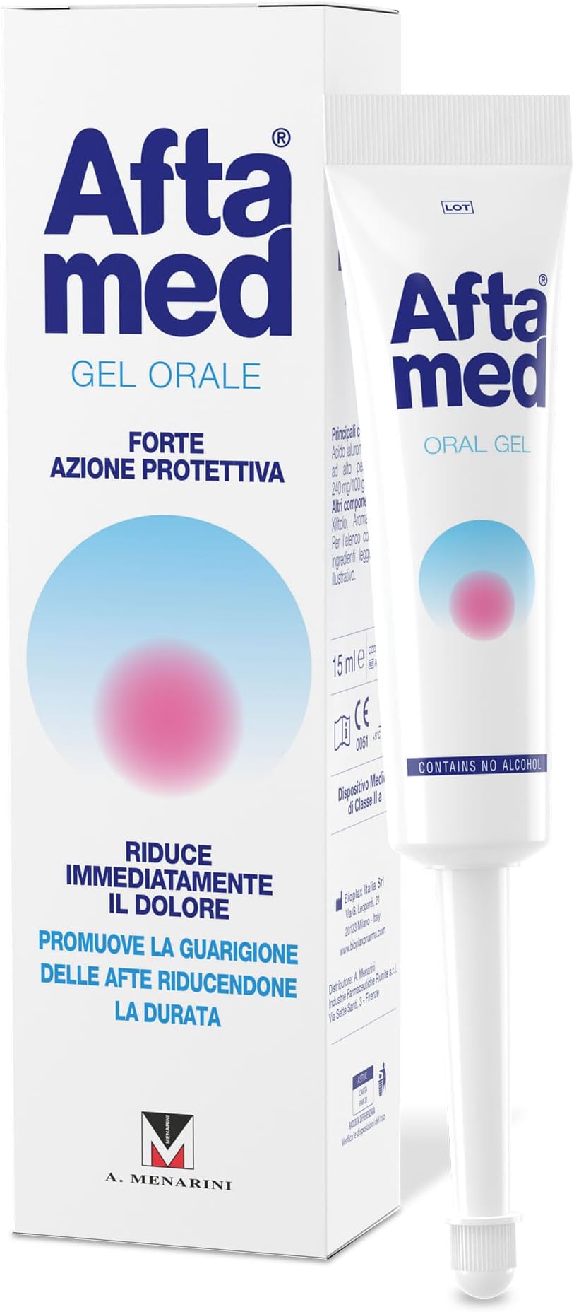 AFTAMED Gel Orale Guarigione Afte Dispositivo Medico 15 ml
