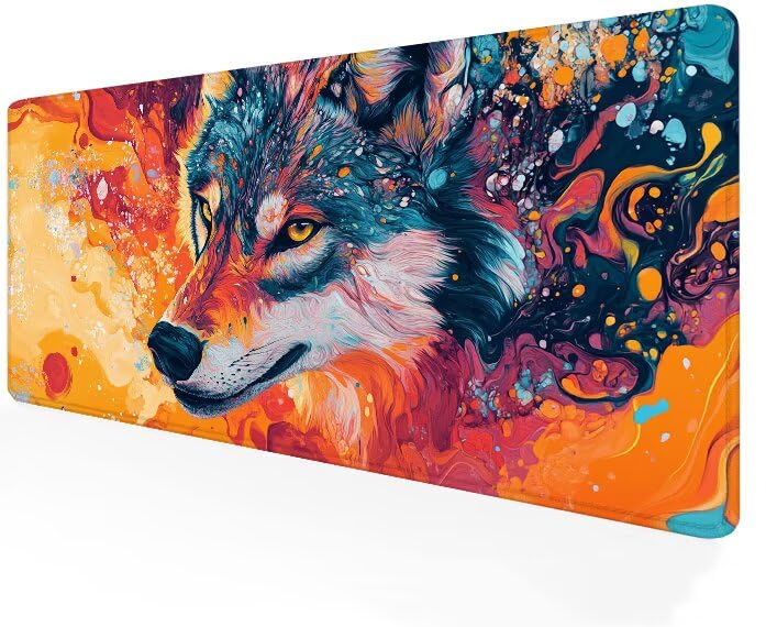 Tapis de souris grand format imperméable résolvant les glisses