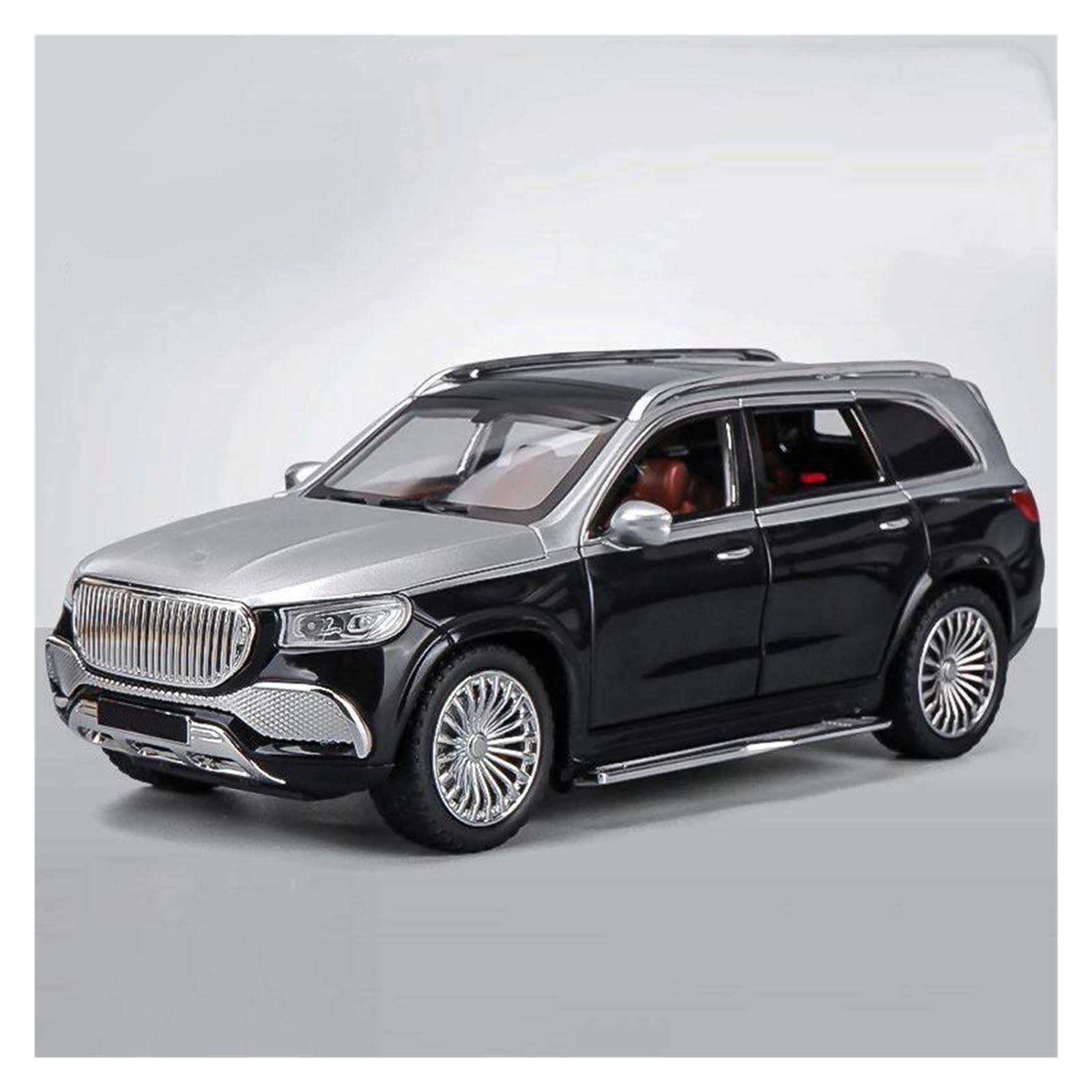 BANKOTO Diecast Car 1:24 For Maybach GLS600 Car Alloy Metal Diecast Model Collectible Model(B)