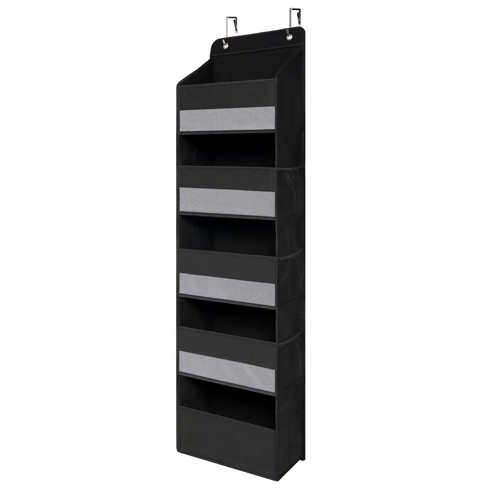 Avejjbaey Foldable Fabric Hanging Storage Unit for Scarves Hats and Daily Items Bedroom Planner