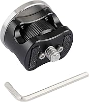 Vista 7 de CAMVATE Soporte roseta con tornillo de pulgar de 1/4"-20 y rosca hembra M6 para monitores SmallHD serie 700 - 2839