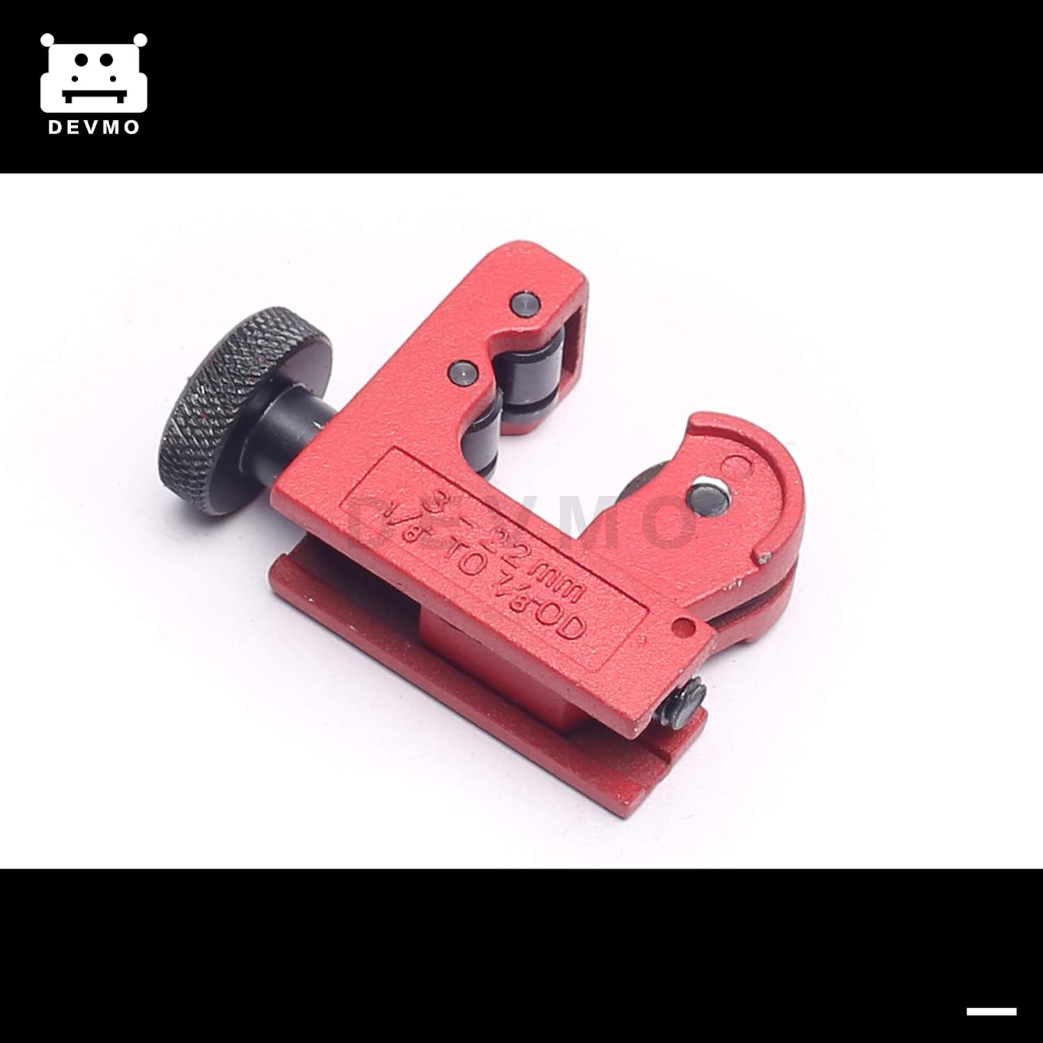 DEVMO Mini Tubing Tube Cutter 1/8" to 5/8" Copper Brass Aluminum Iron Metal Pipe Cutting Plumbing Tools 3mm-22mm