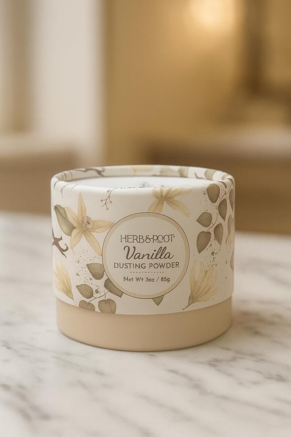 Herb & Root Talc Free Body Dusting Powders. Rose, Vanila, Sandalwood, Lavender, Jasmine, and Gift Sets (Travel Size, Lavender, Rose, Vanilla, Puff) - Image 5