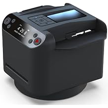 360  Rotating Electronic Card Dealer Machine,Automatic Card Dealer & Shuffler With Wireless Remote,Playing Card Table Accessories for Texas Holdem, Blackjack,A