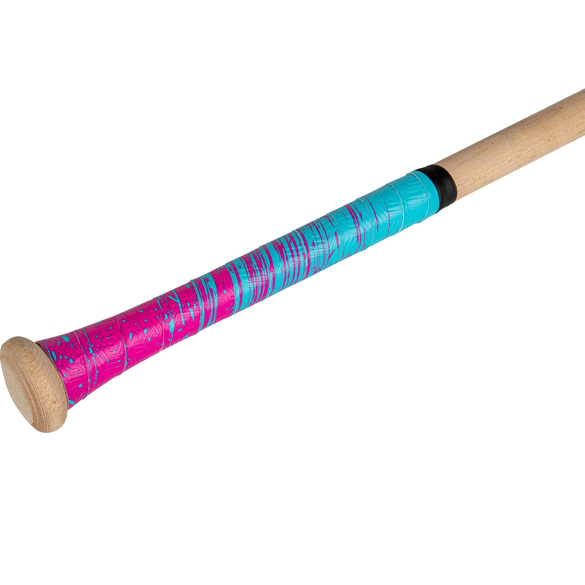 Champro Extreme Tack - Cinta Adhesiva para Bate, Rosa óptico, Azul óptico