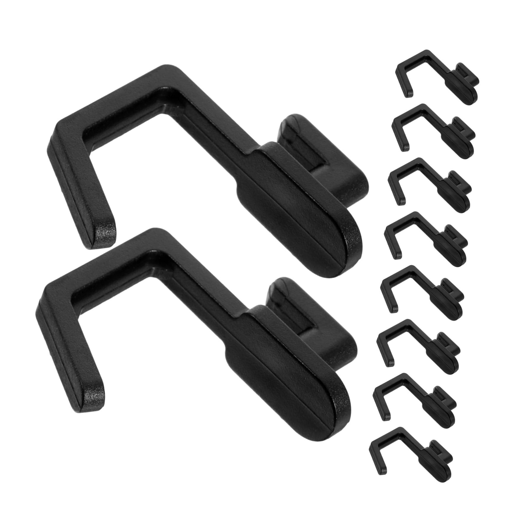 MUCKLILY Pegboard Hooks for Tools 30pcs Utility Hooks Strong J-Shape Design Easy Installation for Garage Organizati