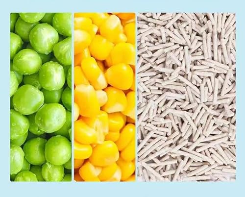 Feeling Best Tofu Cat Litter 11.2Lb(5.6Lb×2Bag) Clumping, 100% Food Grade Raw Materials, Clumping,Flushable,Ultra Absorbent And Fast Drying,Solubility In Water,Really Dust-Free,Less Scattering thumb #4