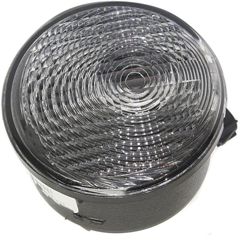 Turn Signal Light Covers 2007-2018 Compatible with Jeep Wrangler JK Turn Signal Housing with Clear Lens 68200290AA, 68200291AA Front Side Marker Light Housing Replacement LH/RH