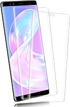 Carantee 2 Pièces Verre Trempé pour Samsung Galaxy Note 9, Haute Sensibilité protection écran, 9H Dureté Résistant Montre pour Galaxy Note 9 vitre protection, HD Sans Bulles 3D Full Protection D'écran