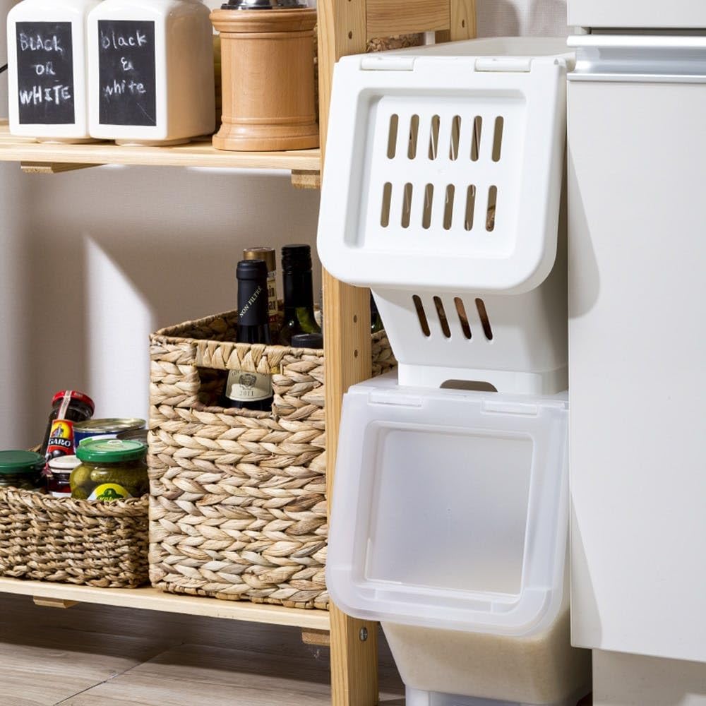 バーレイ　キャリコ　蓋付きボックス Amazon｜カインズ(CAINZ) スタックボックス キャリコベジ 13.8L
