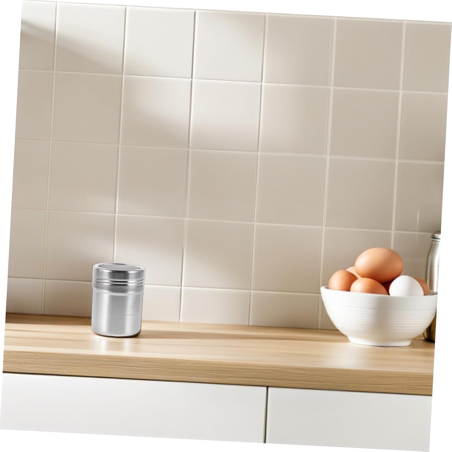 Stainless Steel Powder Sugar Shaker Duster Fine Mesh for Coffee