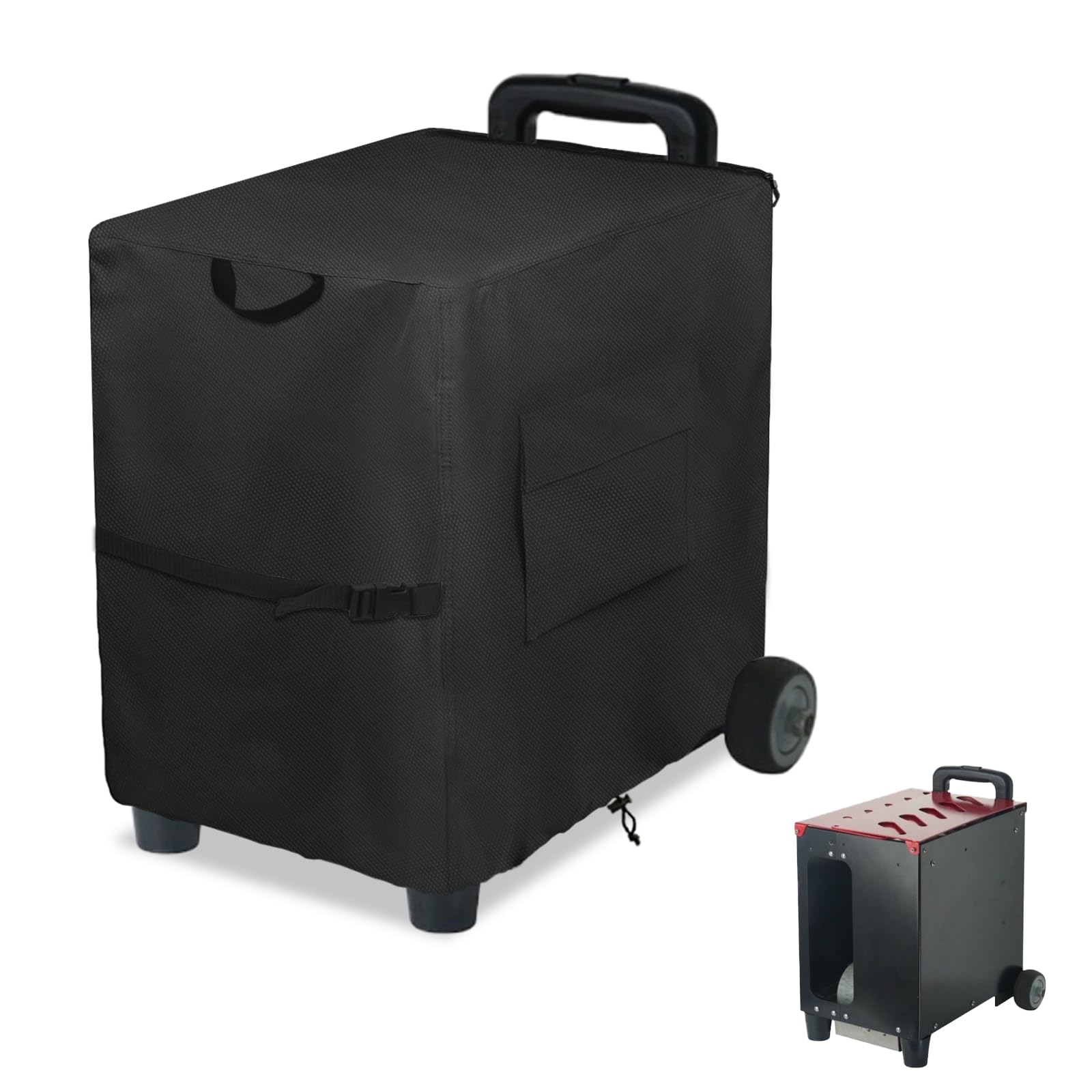 Youkaver Tennis Ball Machines Cover with Plush Linner & Tennis Ball Launcher Cover - Fits Most Tennis Tutor Machines,All-Weather Durable Protection