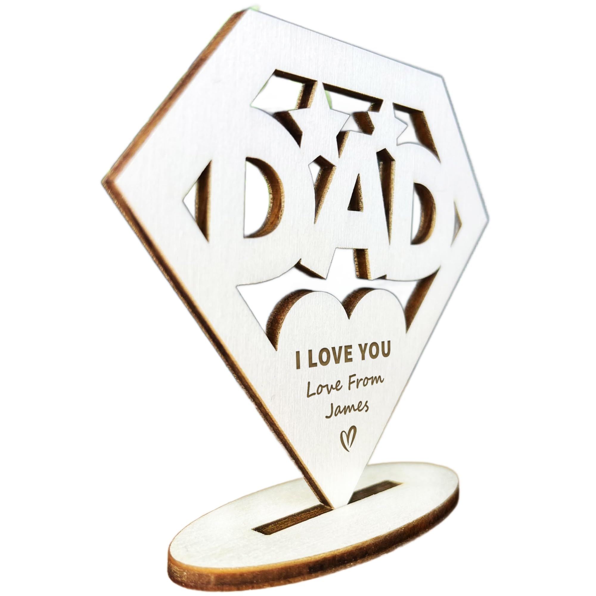 Red Ocean Dad From Daughter Son Birthday Christmas Superhero Sign Personalised Thank You