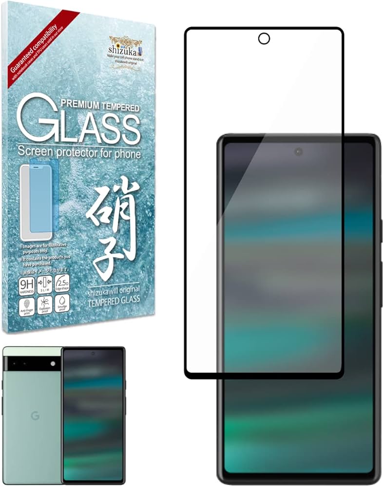 Amazon.co.jp: Shizuka Will Google Pixel 6a Glass Film Tempered