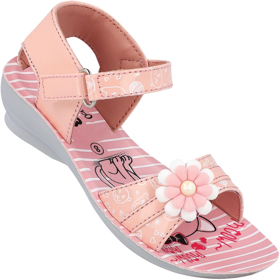 See full amazon price history chart for WALKAROO Stylish Sandals For Girls - Trendy|Light Weight and Comfortable|WK768 - Pink WALKAROO Stylish Sandals For Girls - Trendy|Light Weight and Comfortable|WK768 - Pink (B0D66BMLYX) Amazon Price History, Amazon Price Tracker