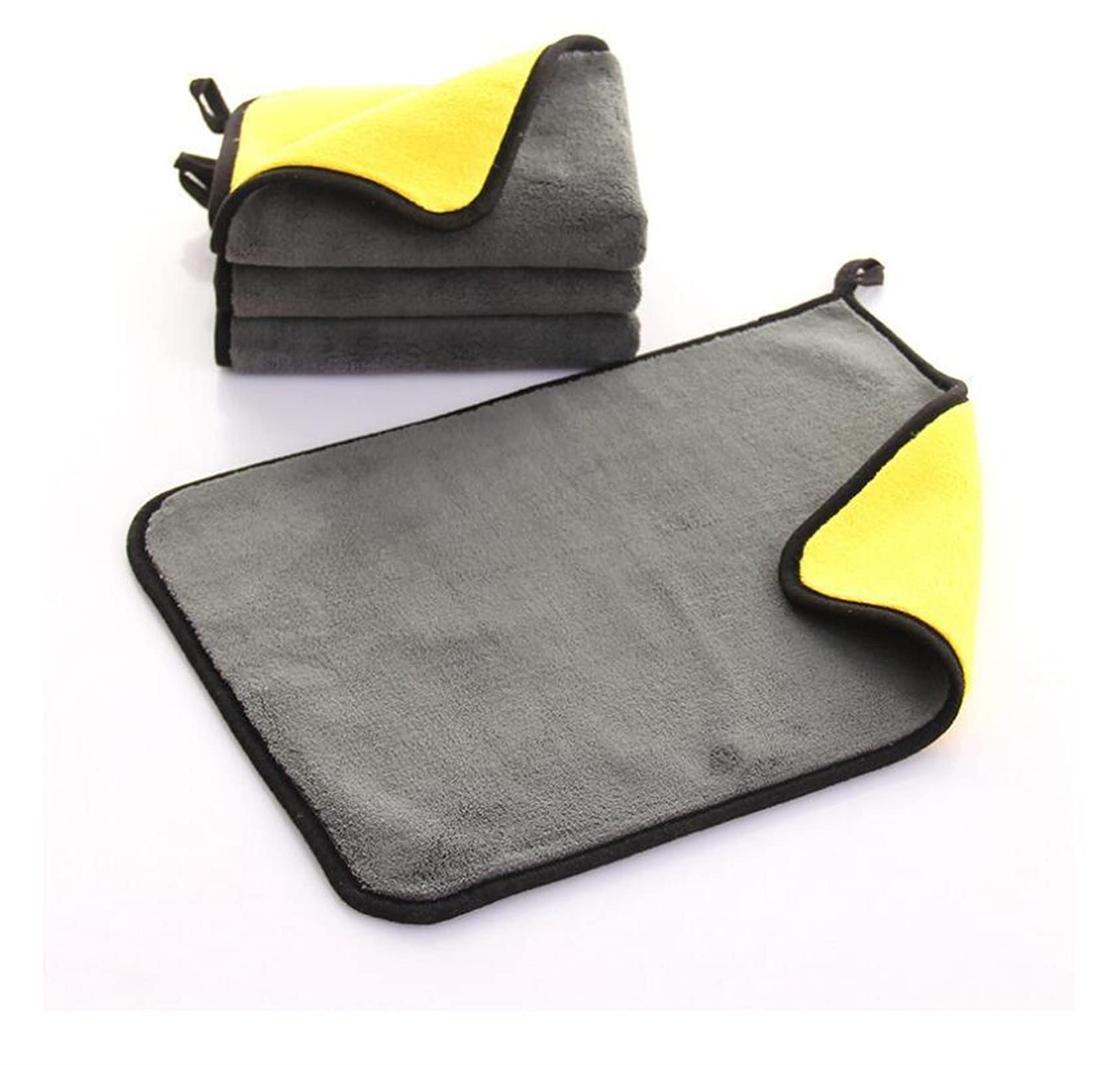 Panno per Pulizia in Microfibra Stracci per Pulizia Morbidi Lavaggio Auto Extra Morbido Asciugamano in Microfibra Pulizia Auto Panno per Asciugatura Dettagli del Panno per la Cura dell'Auto (Color :