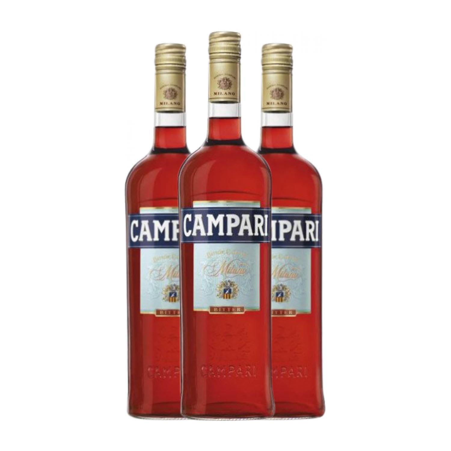 Licores Campari Biter 70 cl (Caja de 3 Botellas de 70 cl)
