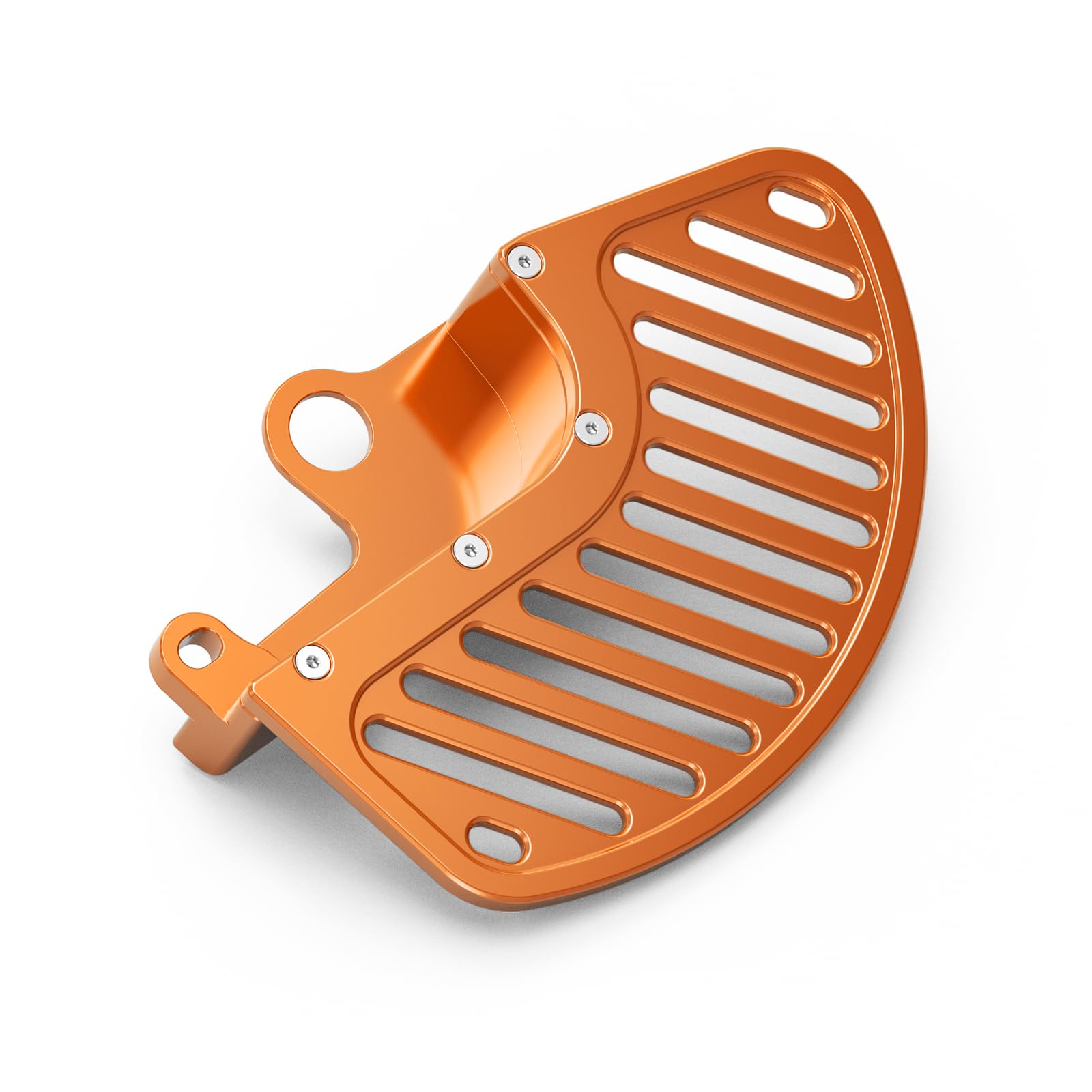 NICECNC Cubierta protectora de disco de rotor de freno delantero naranja compatible con KTM 300 EXC TPI 2019-2023 250 EXC-F 2017-2024 500 EXC-F 2016-2022 2024 125 XC 2021-2024 Ver ajuste