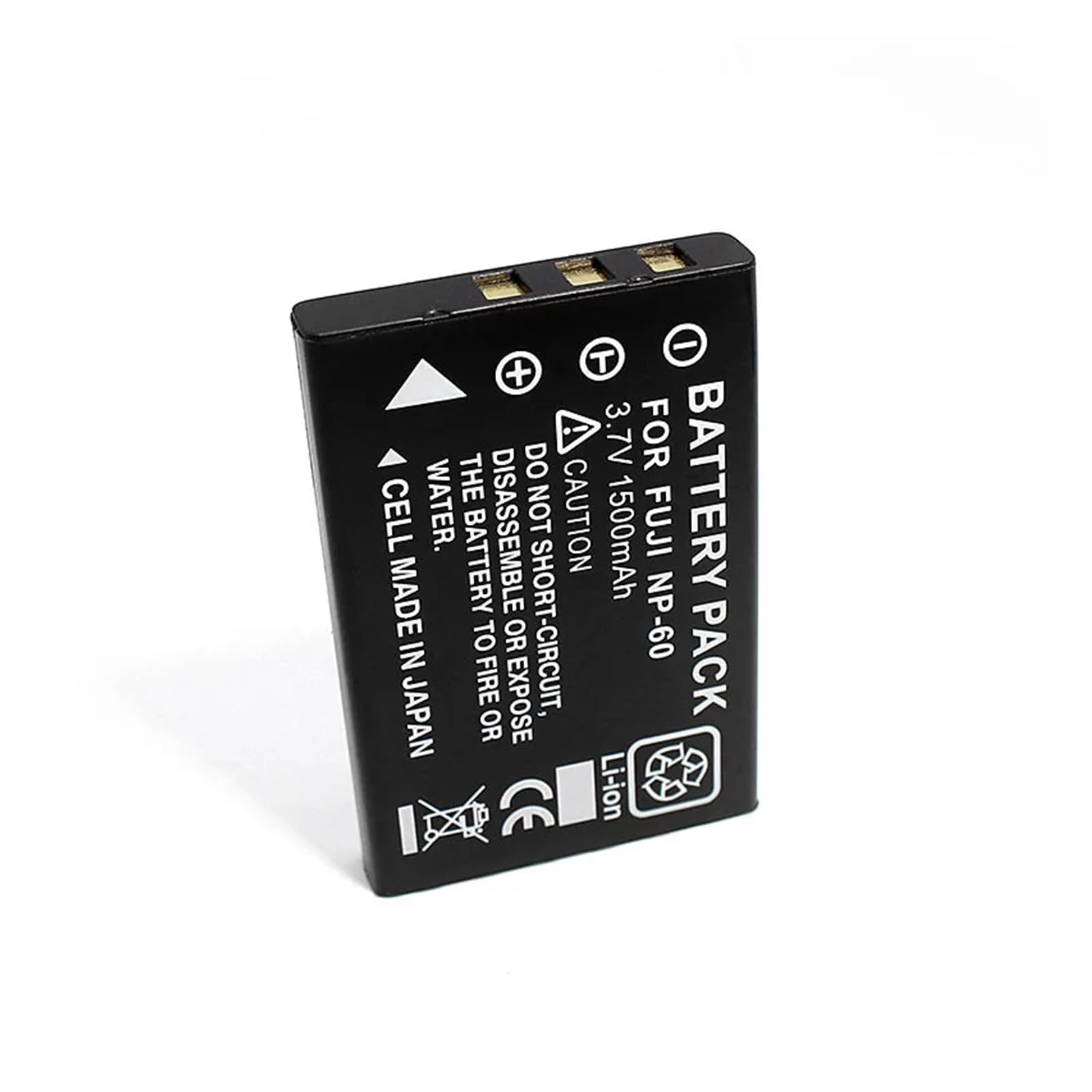 Applicable à la batterie NP-60 NP60 batterie au lithium batterie d'appareil photo numérique 3.7 V 1500 MAH(1PCS Good quality)