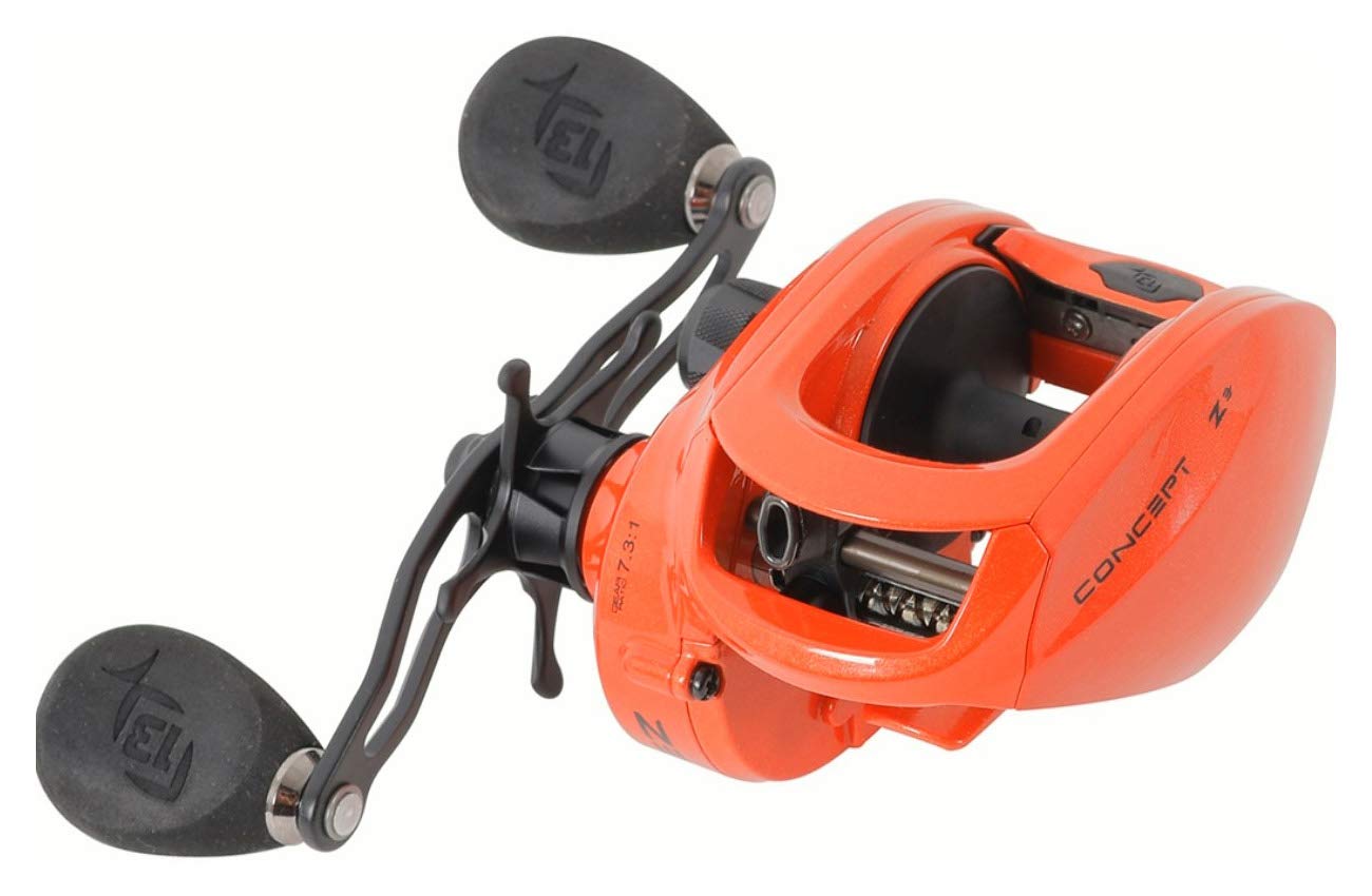 13 FISHING - Concept Z3 Baitcast Reel - 7.3:1 Gear Ratio - Left Hand  Retrieve (300 size) (Fresh+Salt) - Z3-7.3-LH : Amazon.sg: Everything Else