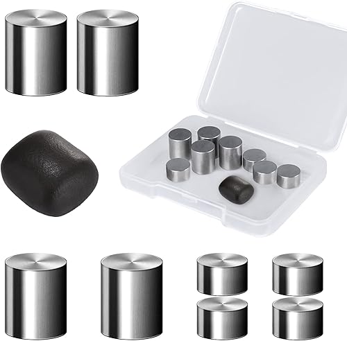 HONGLI Juego de pesas cilíndricas de tungsteno de 3.5 onzas y masilla de tungsteno para autos Derby de madera de pino y peso de pesca, cilindros