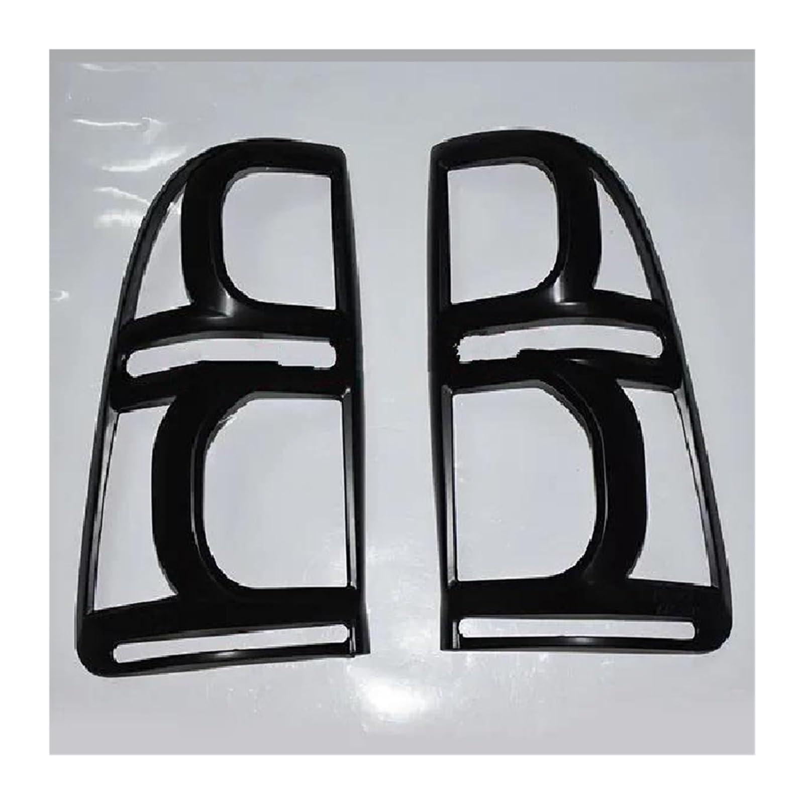 Funda luz trasera Para Toyota Para Hilux Para Vigo 2012 2013 2014 ABS Cubierta Lámpara Trasera Coche Accesorios Exteriores protectores luz(Black)