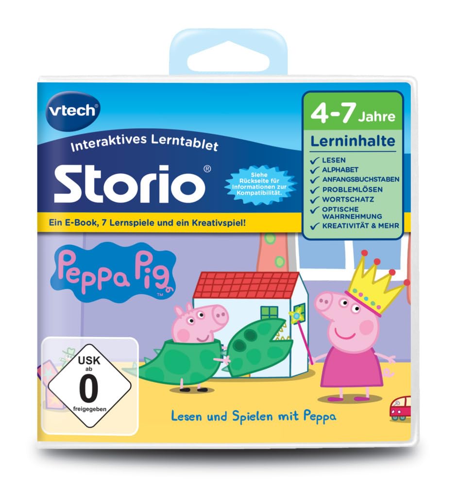 VTech 80-233404 - Storio 2 Lernspiel Peppa