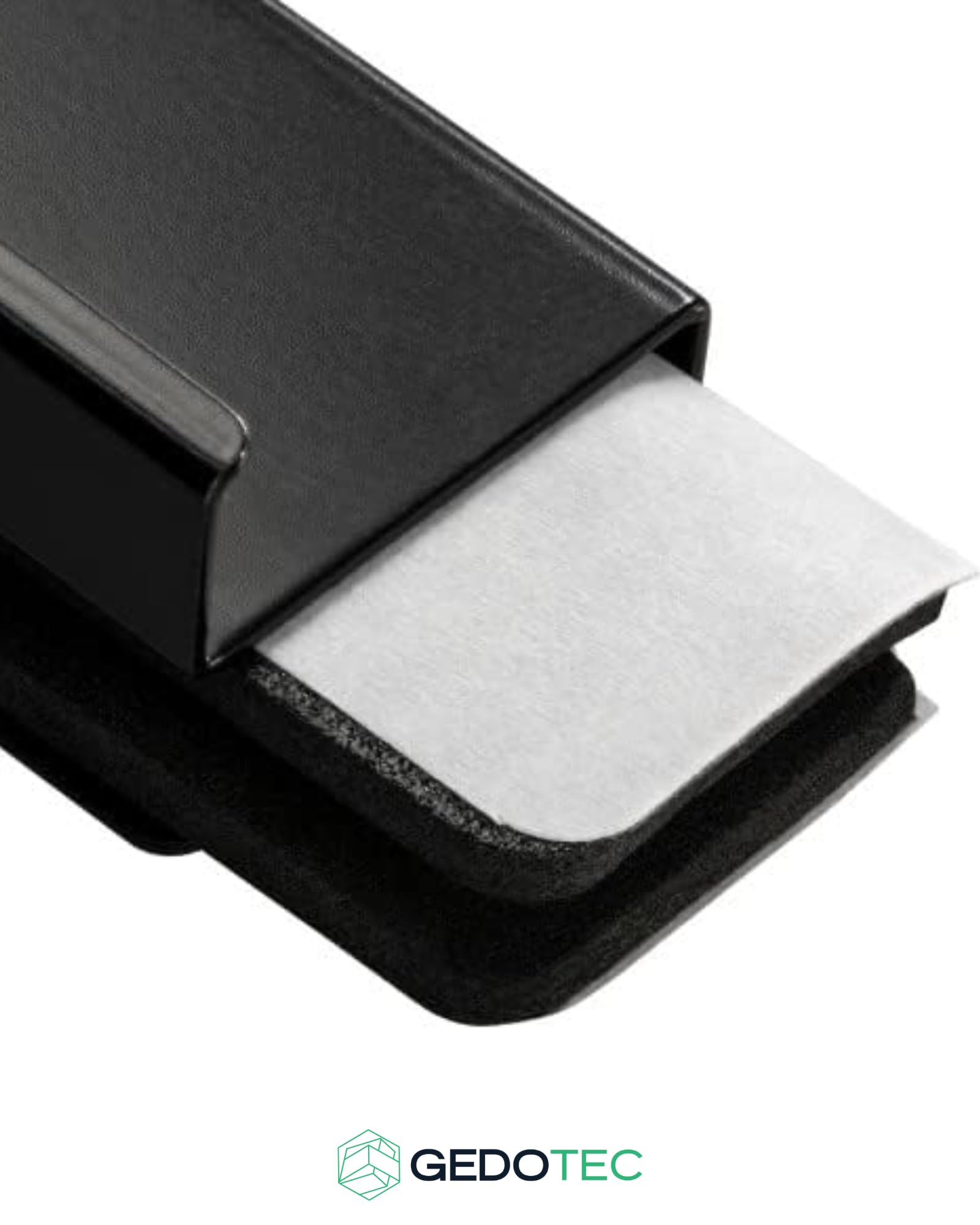 Gedotec Black Magnetic Push Lock - H6058, Gegenstück mit Griff - schwarz - Image 4