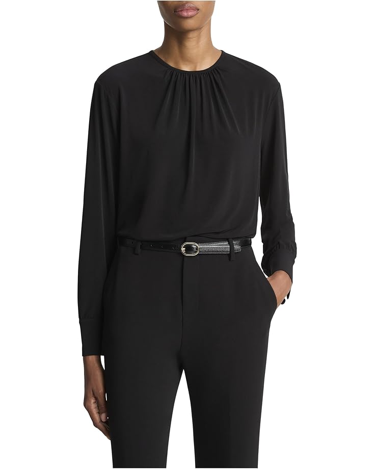 Vince Soft Gathered Blouse - Main View