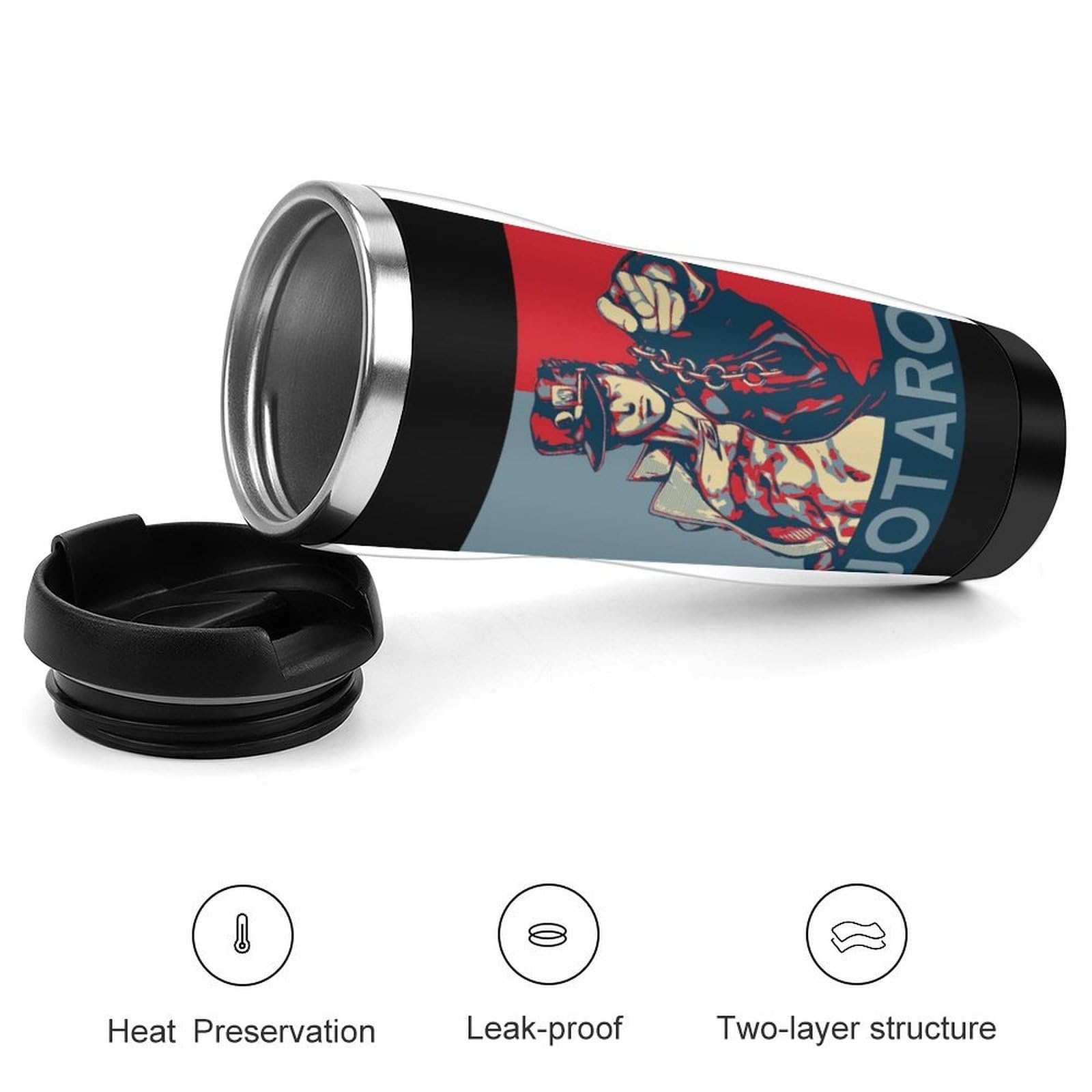 ジョジョの奇妙な冒険 ステンレス 真空断熱タンブラー 空条承