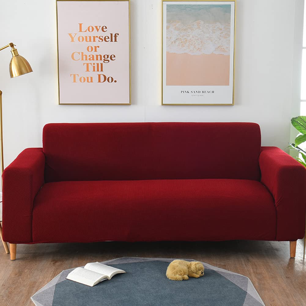 Housse pour canapé sectionnel en forme de L douce pour salon chaleureux