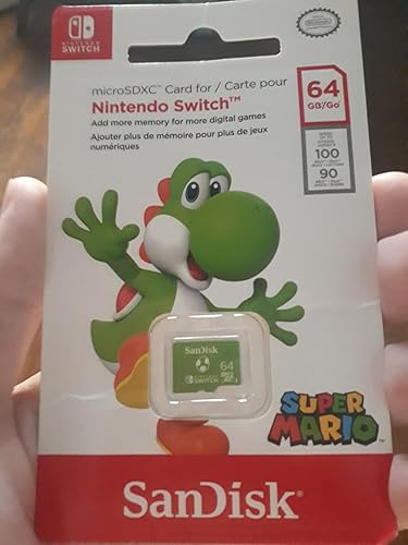 Amazon | SanDisk 64GB microSDXC Card Licensed for Nintendo Switch
