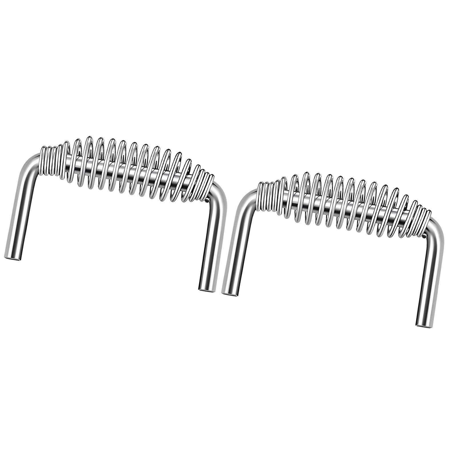 Shurhome Rustproof Stainless Steel Spring Handle for BBQ Grills Replacement Easy to Installation and Weldable Rustless Barbecue Replacement