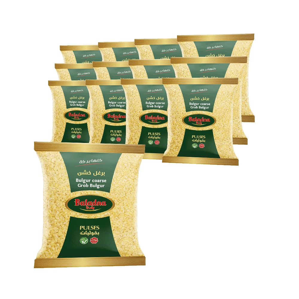 Baladna Grob Bulgur Halal 900 g x 12 Pcs