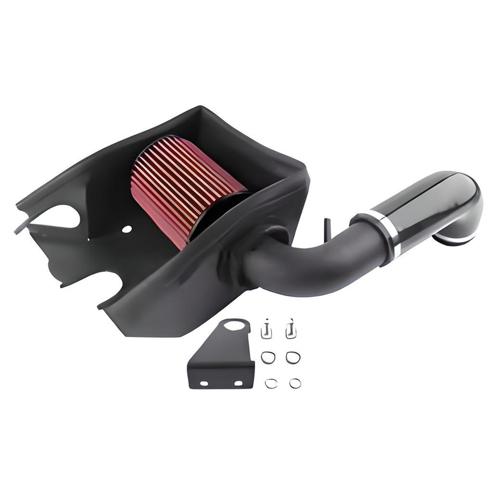 Zestaw dolotowy powietrza Pasuje do VW Golf GTI MK7 Passat Touran Jetta EA888 2.0T Audi A3 TT S3 Zestaw dolotu zimnego powietrza(Black)