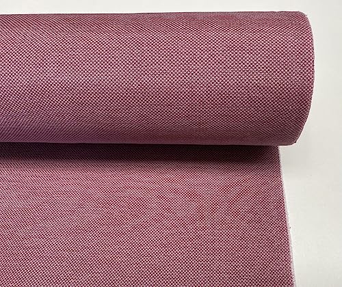 Tissu nid d'abeille rose mauve de 280 cm au mètre pour rideaux et ameublement