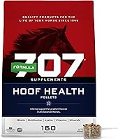 Vista 7 de Formula 707 Hoof Health Suplemento equino Bolsa de 5 libras – 80 porciones – Biotina, aminoácidos y minerales para mejorar y apoyar las pezuñas