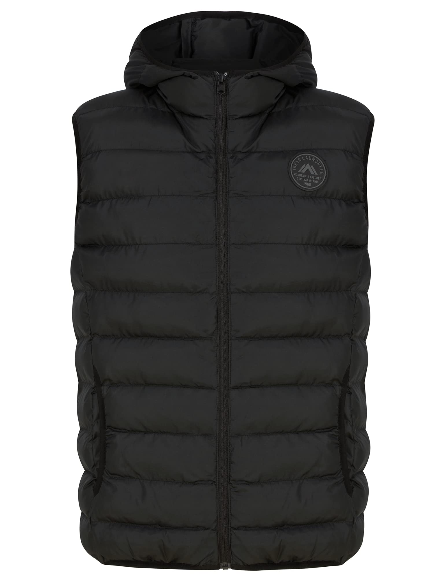 Tokyo Laundry Men's Tamaki Quilted Puffer Gilet with Hood
