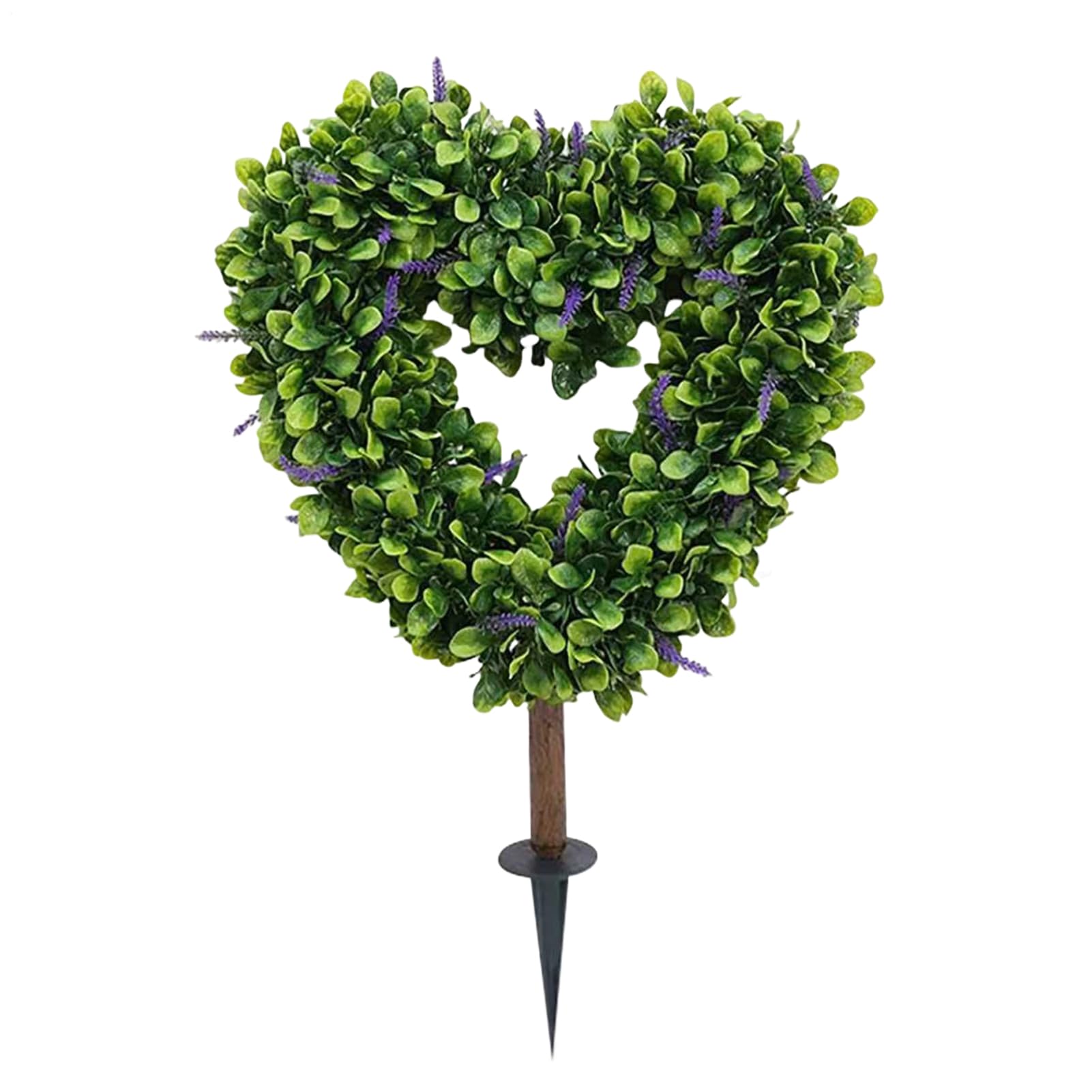 Topiaire cœur art topiaire artificiel centre de table Saint-Valentin