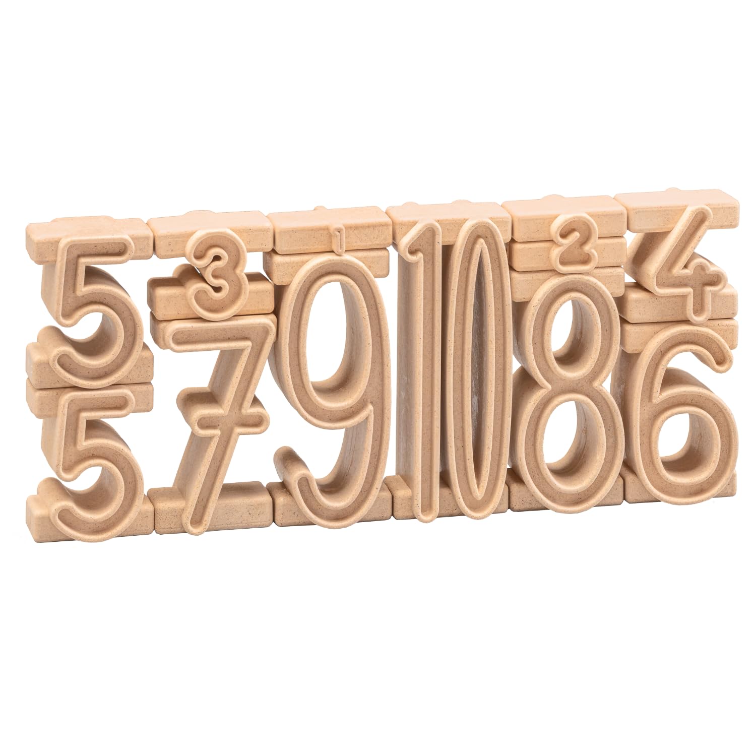 WISSNER active learning® - Tower Numbers Starter Set (11 pcs) – RE-Wood®