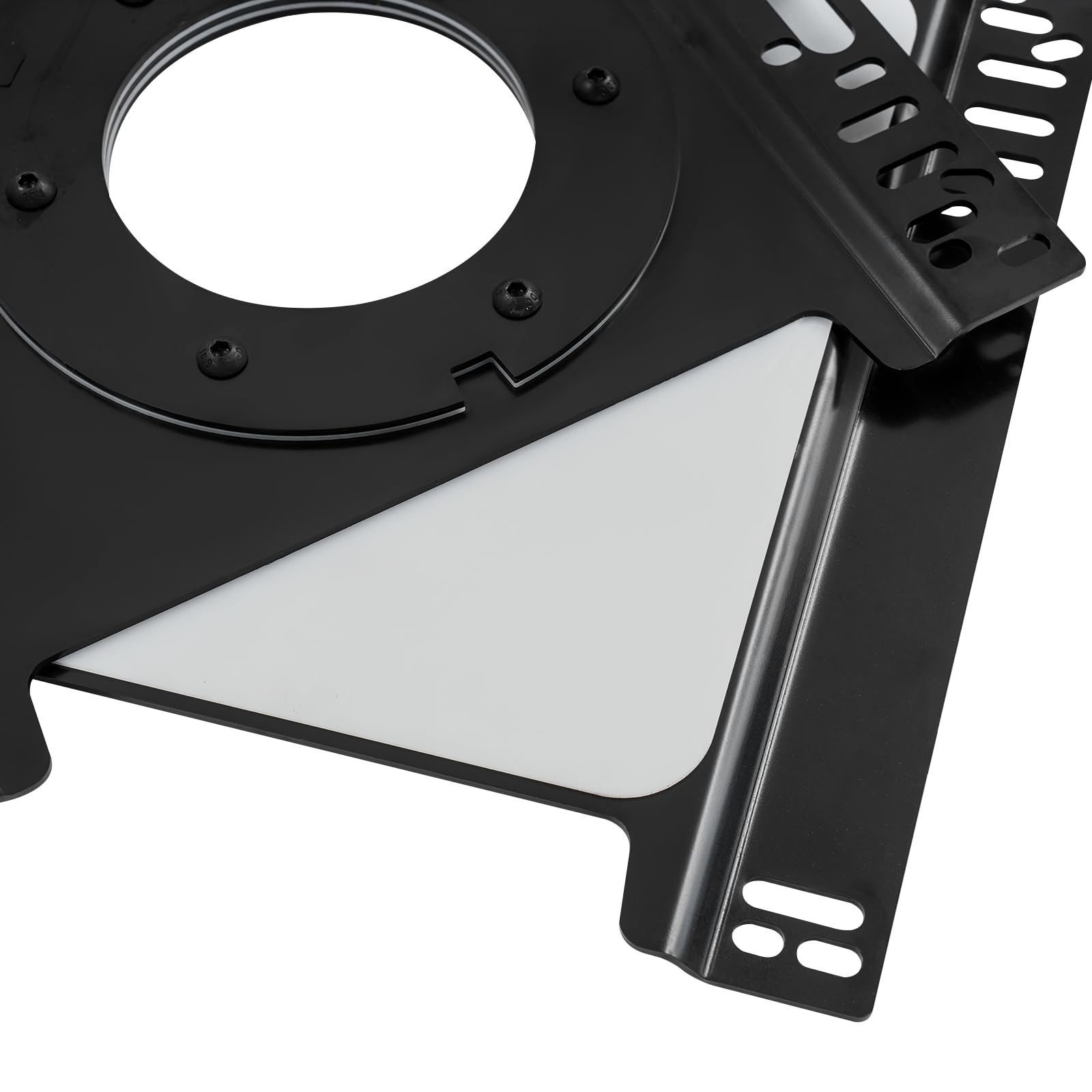 Sitz Drehkonsole 360°, 57×46,5×3 cm Universal Drehbare Sitzbasis, 0°/135°/180°/225° Swivel Drehteller, Wohnmobil Sitzkonsole für Mercedes-Benz-Sprinter 2002~2018 Modelle, T5 T6 (Fahrerseite)