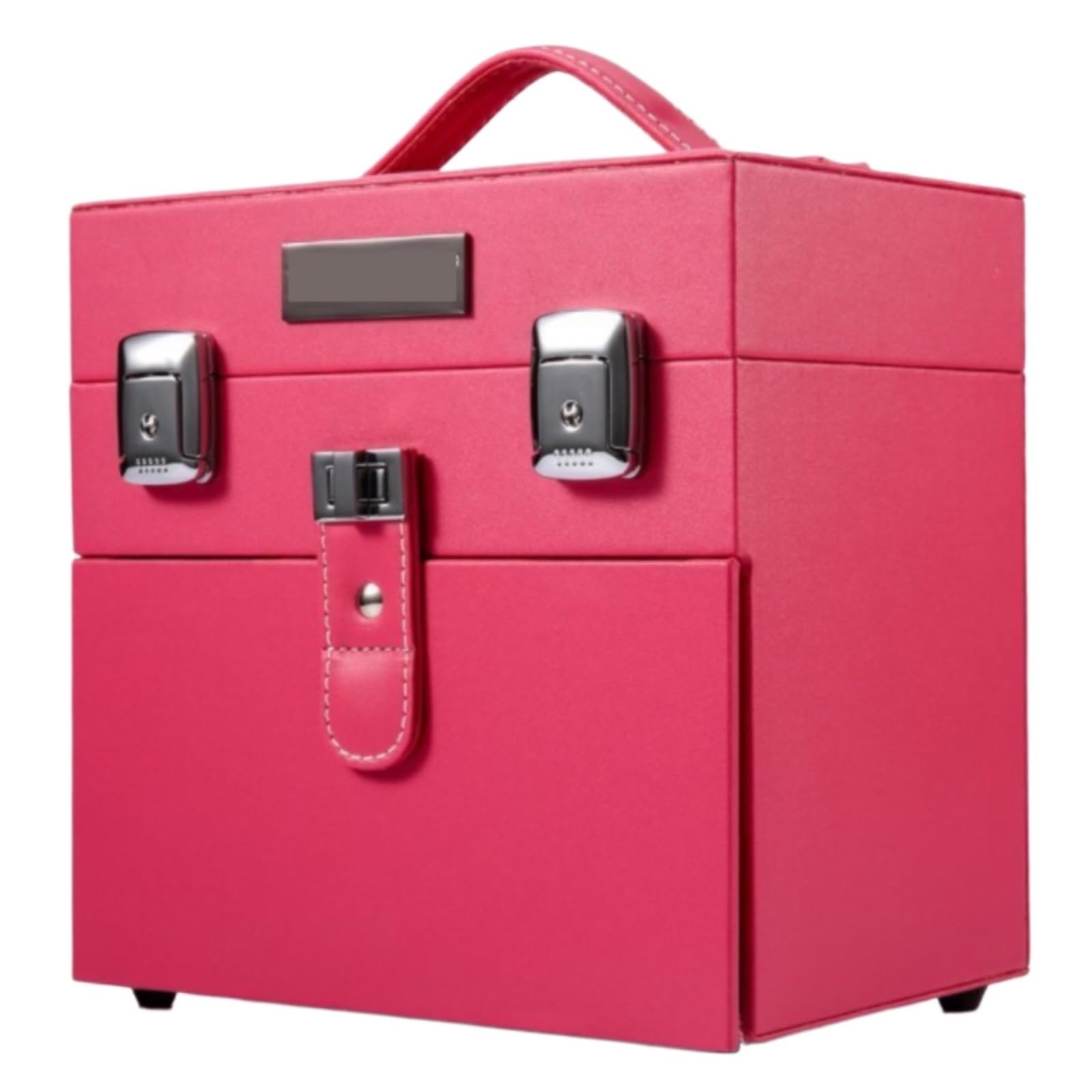 BIOMICE Organizer Cosmetics and Jewelry Storage Travel Box Nail Polish Nail Polish Pink