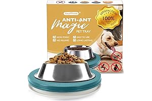 Ant Proof Cat Dog Bowl Tray - Keep Your Pet's Food Ant-Free!