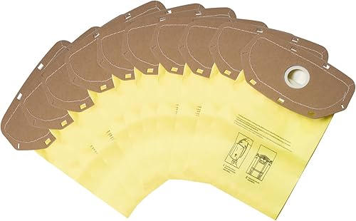 AH10232 - Mochila de filtración de alérgenos tipo CB1A para aspiradora Hoover Backpack CH34006, CH93600 y CH93619 (paquete de 10)