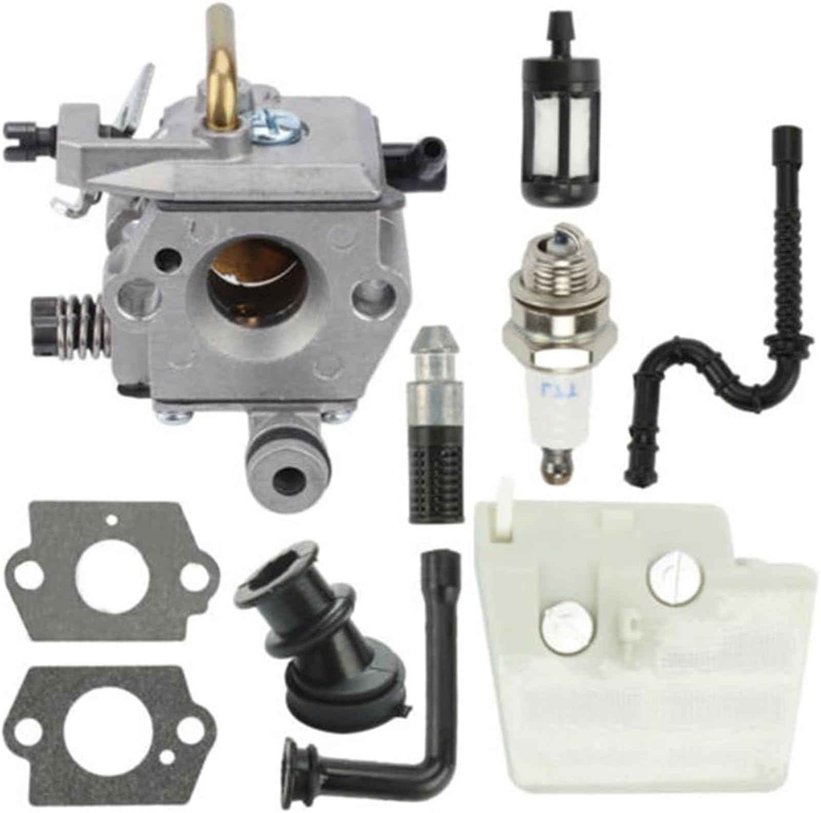 Genérico Carburador Kit de reemplazo carburador para motopara Sierra para Stihl MS260, Filtro Aire y Piezas de cortacésped