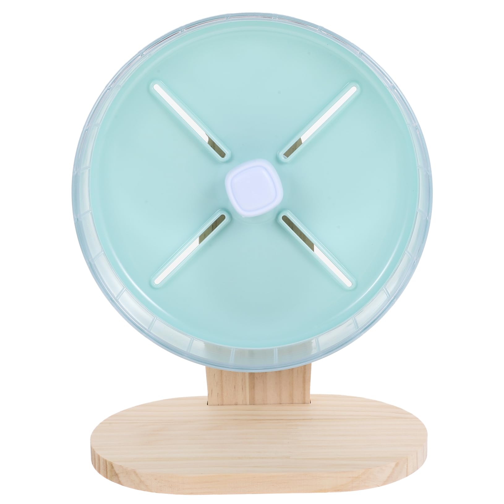 NOLITOY 1 Ensemble Roue Silencieuse pour Petits Animaux avec Support pour Hamsters et Chinchillas Accessoire Décoratif pour Cage Favorise Activité Animaux