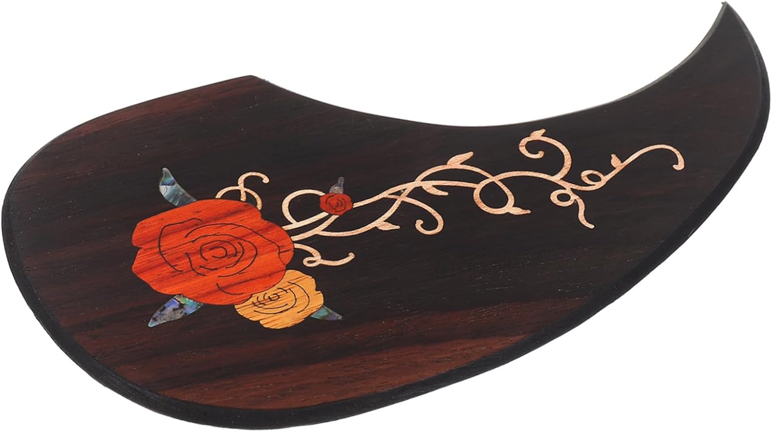 Amazon JEWEDECO ギターのピックガード ギタースクラッチプレート ギターピックアップ アコースティックギター用ガード