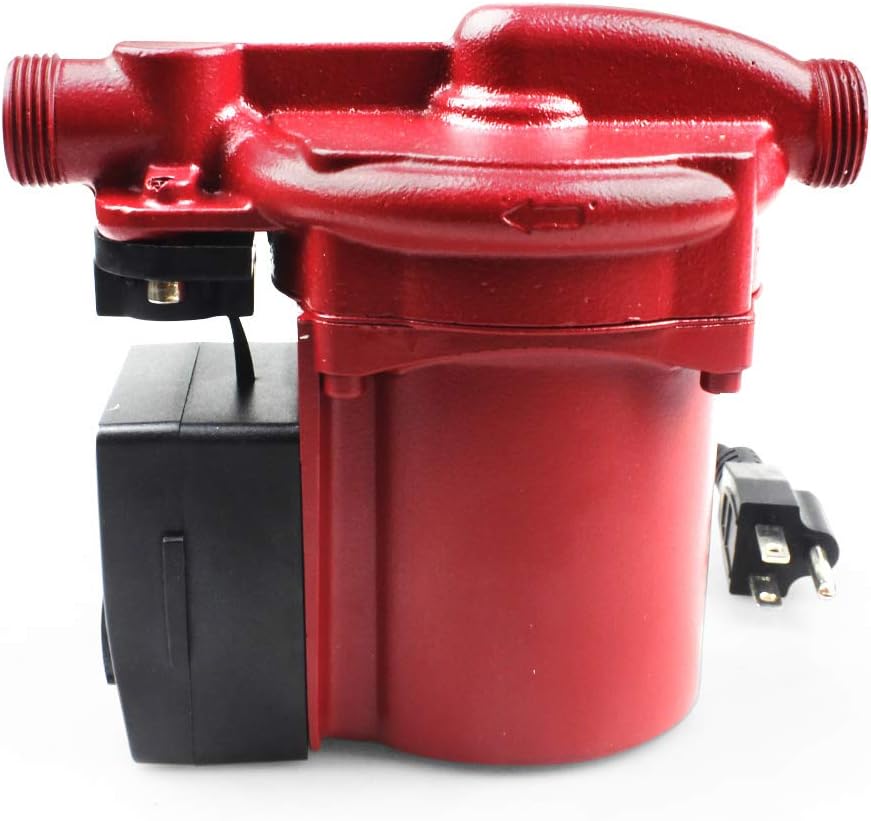 BACOENG 3/4'' 115V Hot Water Recirculating Pump with Built-in Automatic Flow Switch