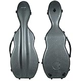 ESTOJO CASE FIBRA DE VIDRO VIOLINO 4/4 PRETO CARBONO